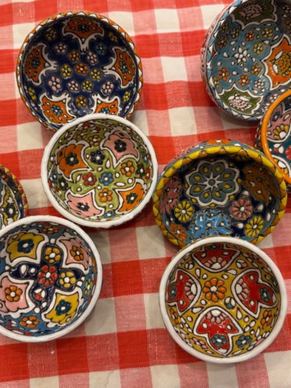 X8 NEW Spanish Handmade Bowls - S and M sizes